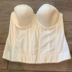 Elomi Seamless Longline Bra Style 1231 34E Ivory